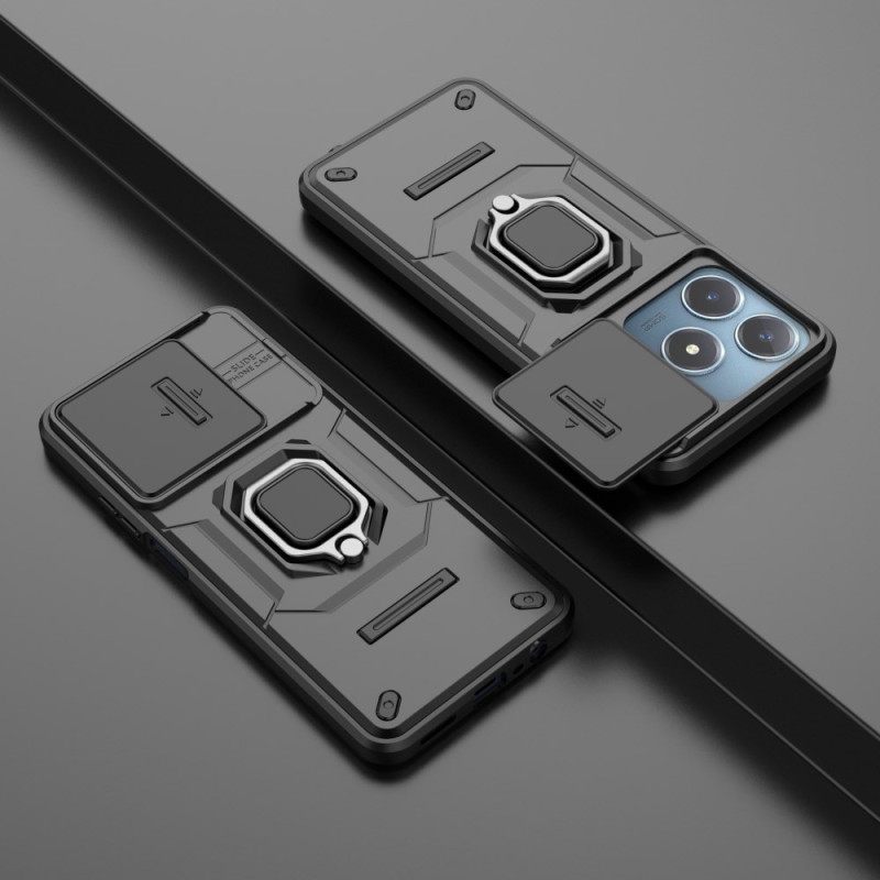 Kuori Realme Note 60 Kestävä Sormus Kamerasuojalla