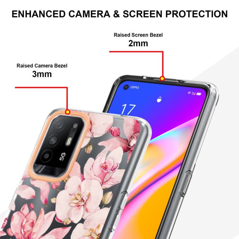 Case Oppo A94 5G Flower Begonia