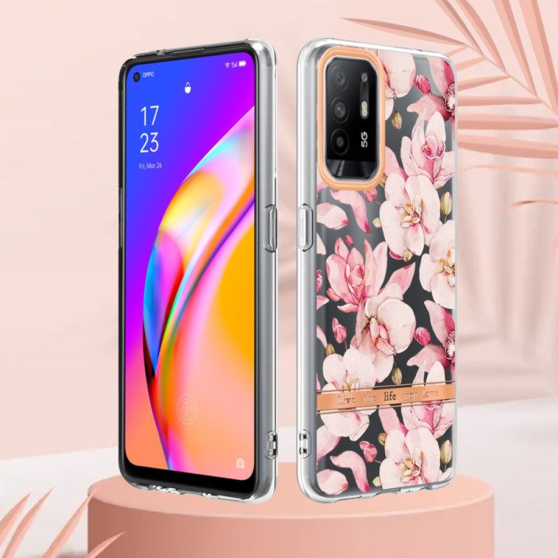 Case Oppo A94 5G Flower Begonia