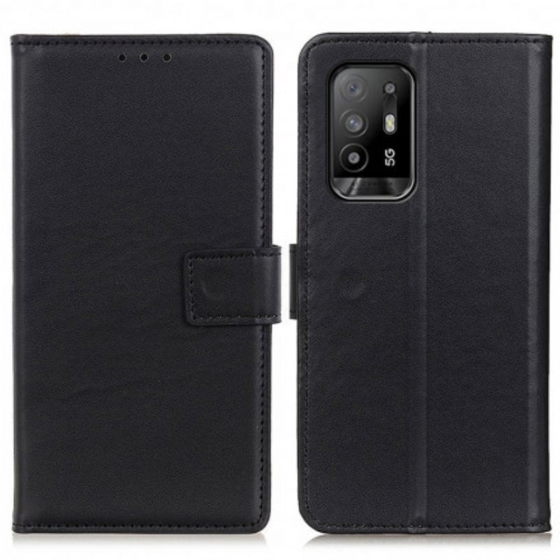 Kotelot Oppo A94 5G Simple Faux Leather