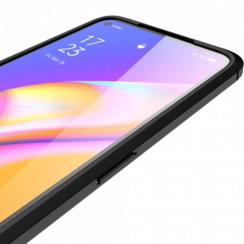 Kuori Oppo A94 5G Litchi Nahkaefekti