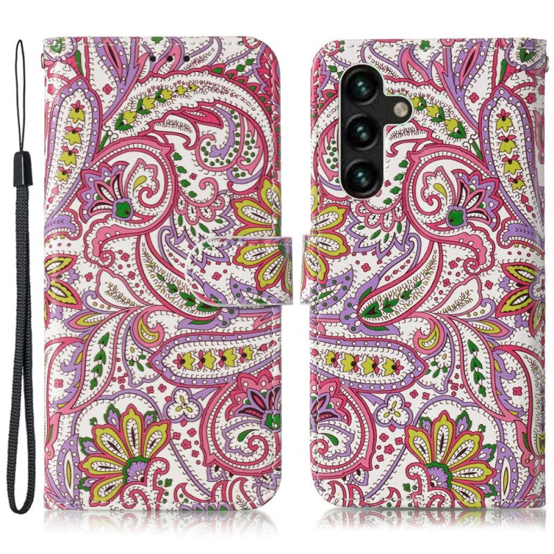 Kotelot Samsung Galaxy S24 Fe Puhelinkuoret Paisley-kuvio