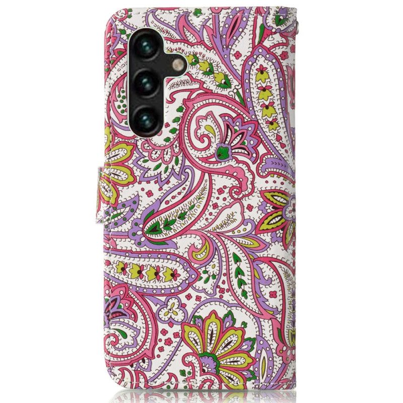 Kotelot Samsung Galaxy S24 Fe Puhelinkuoret Paisley-kuvio