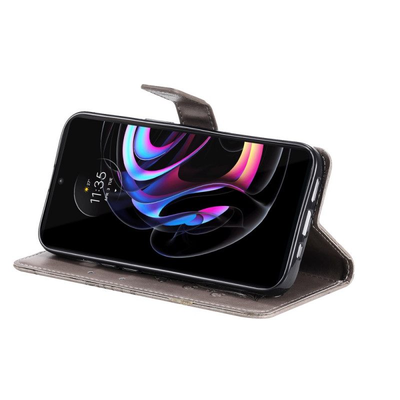 Kotelot Motorola Edge 20 Pro Suojaketju Kuori Giant Thong Butterflies