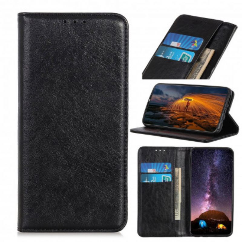 Puhelinkuoret Motorola Edge 20 Pro Kotelot Flip Kuvioitu Haljattu Nahka