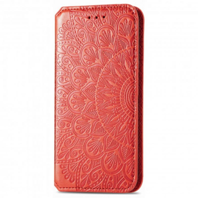 Puhelinkuoret Motorola Edge 20 Pro Kotelot Flip Mandala