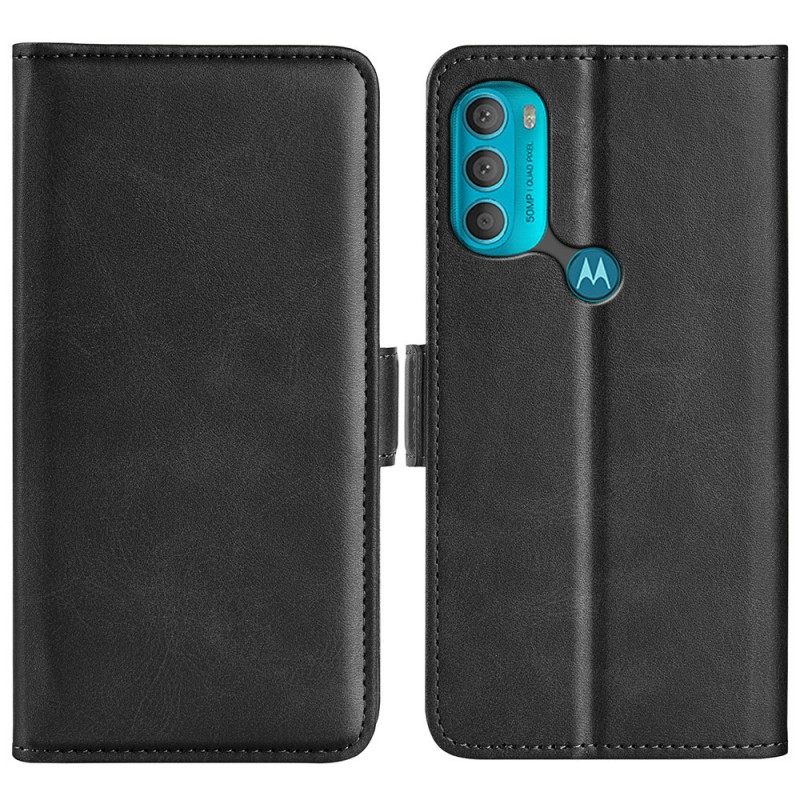 Kotelot Moto G71 5G Double Flap