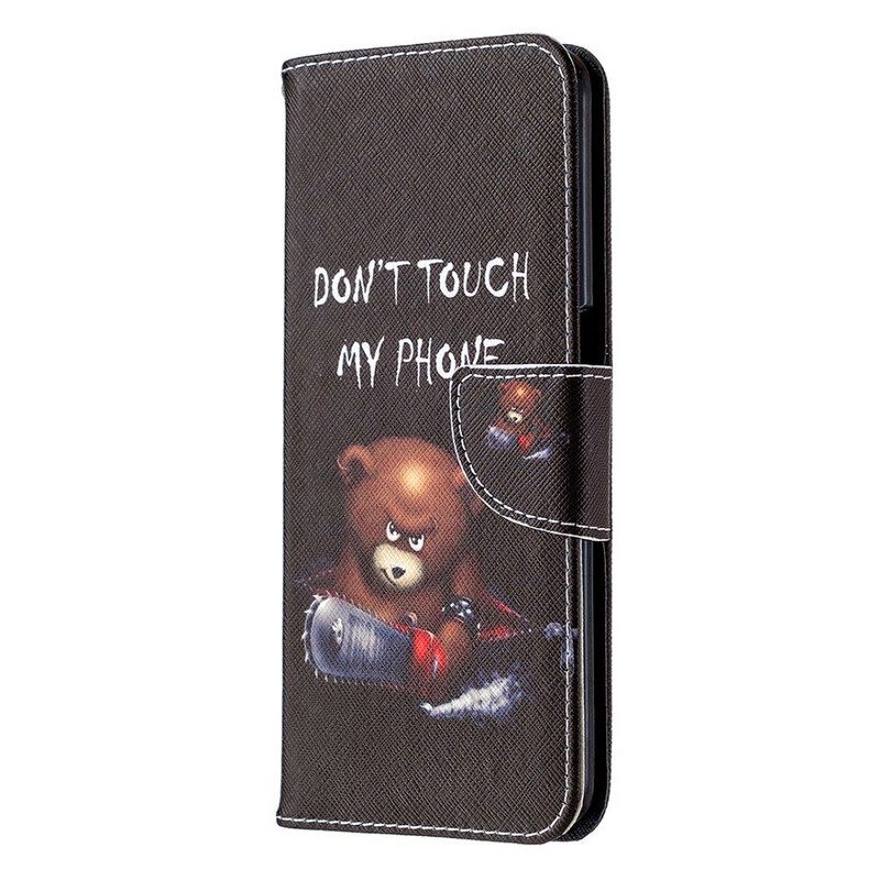 Flip Case Oppo A72 Vaarallinen Karhu