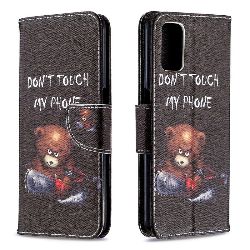 Flip Case Oppo A72 Vaarallinen Karhu