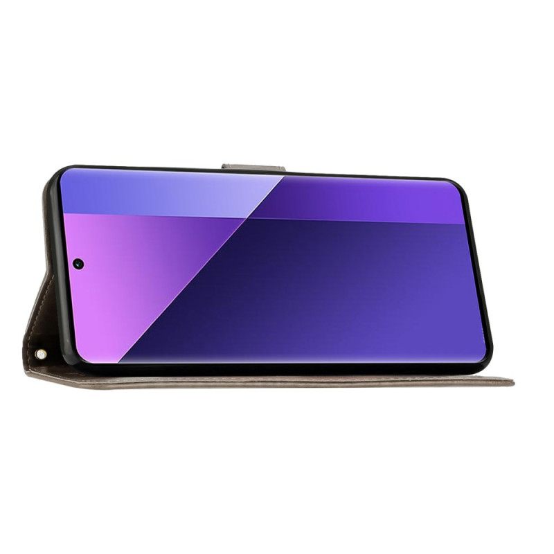 Kotelot Xiaomi 15 Kukkakuvio