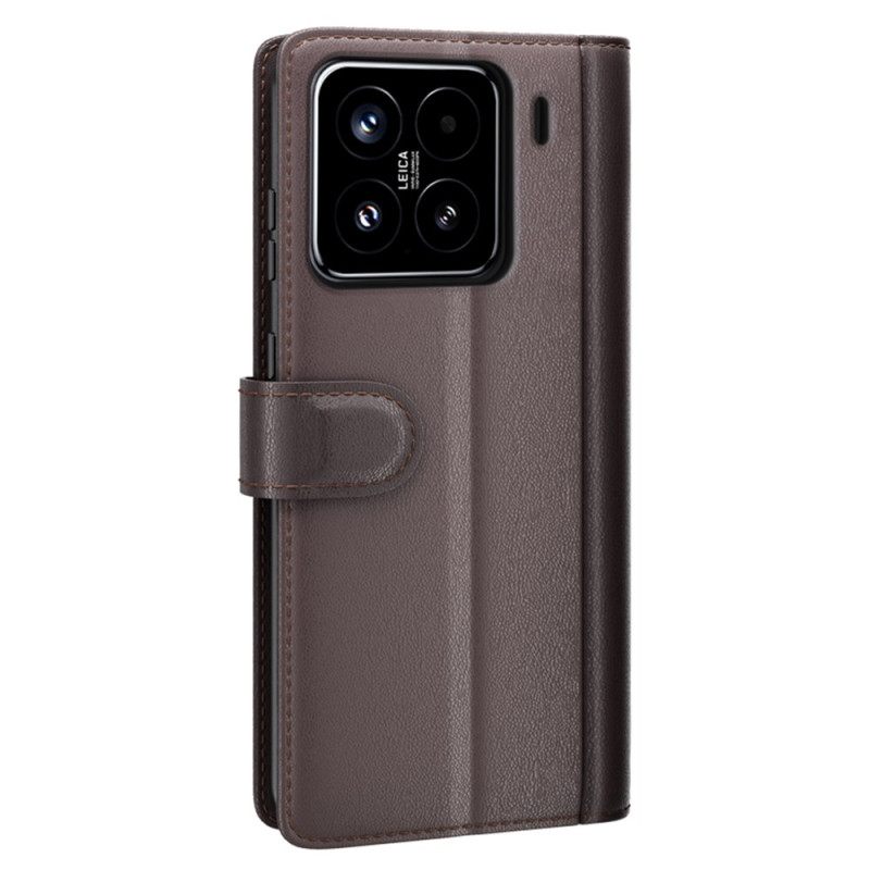 Kotelot Xiaomi 15 Puhelinkuoret Aito Nahka