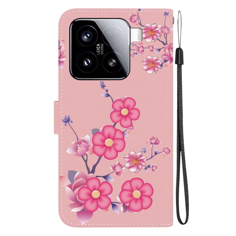 Kotelot Xiaomi 15 Sakura-aihe Suojakuori