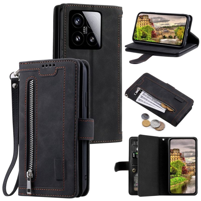 Kotelot Xiaomi 15 Vetoketjullinen Lompakko