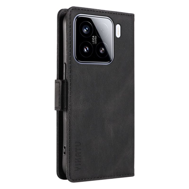 Kotelot Xiaomi 15 Ykatu Mokkanahkaefekti Suojakuori