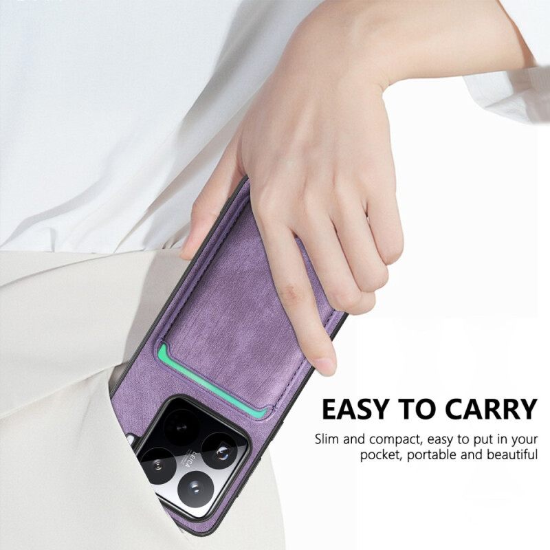 Kuoret Xiaomi 15 Retro Irrotettavalla Korttipidikkeellä