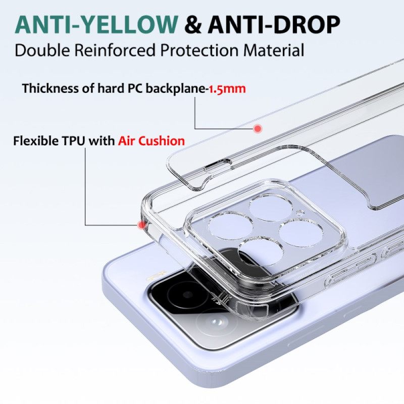 Kuori Xiaomi 15 Läpinäkyvä Iskunkestävä Suoja