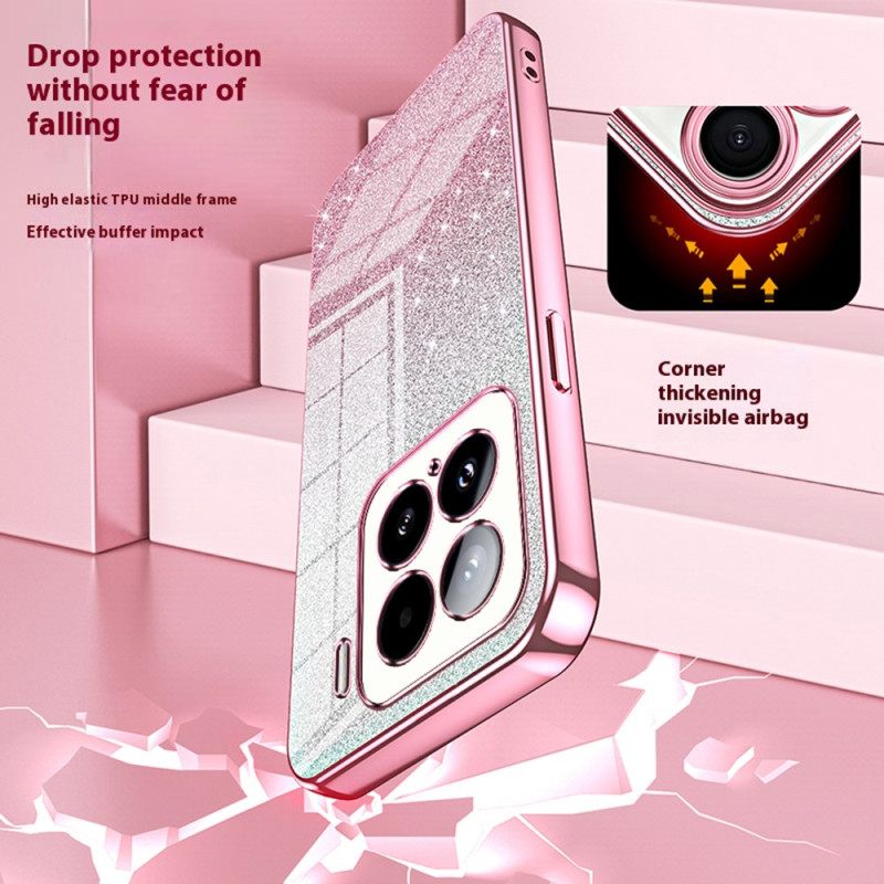 Kuori Xiaomi 15 Liukuvärjätyt Paljetit