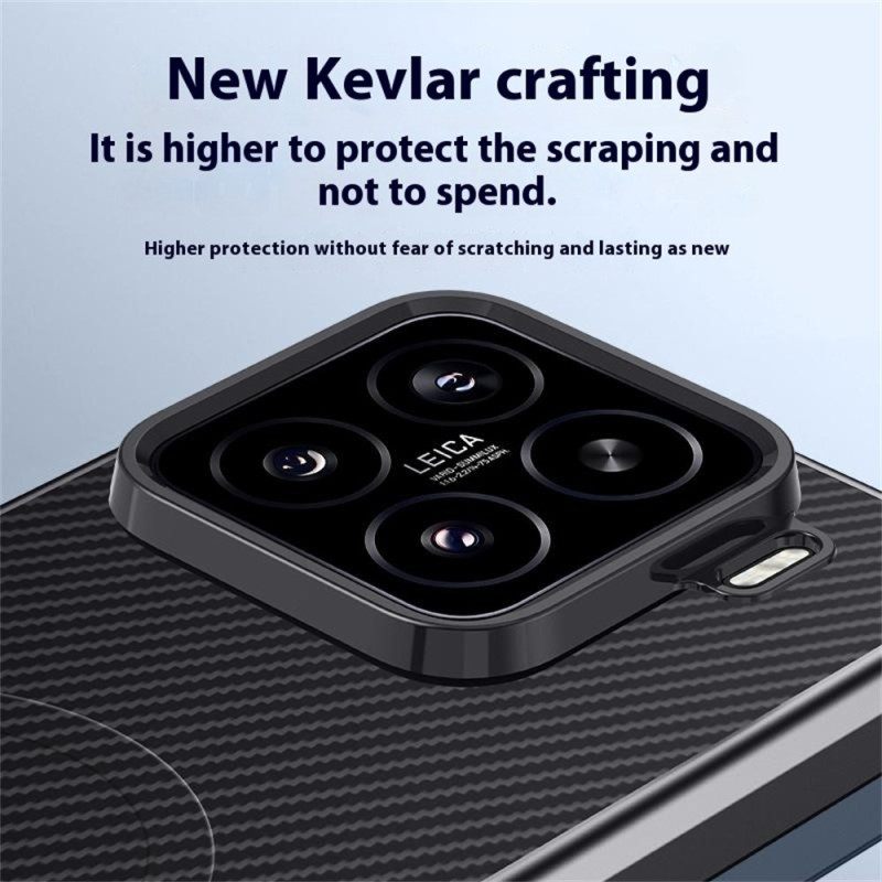 Kuori Xiaomi 15 Magsafe-yhteensopiva Hiilikuitu Suojakuori