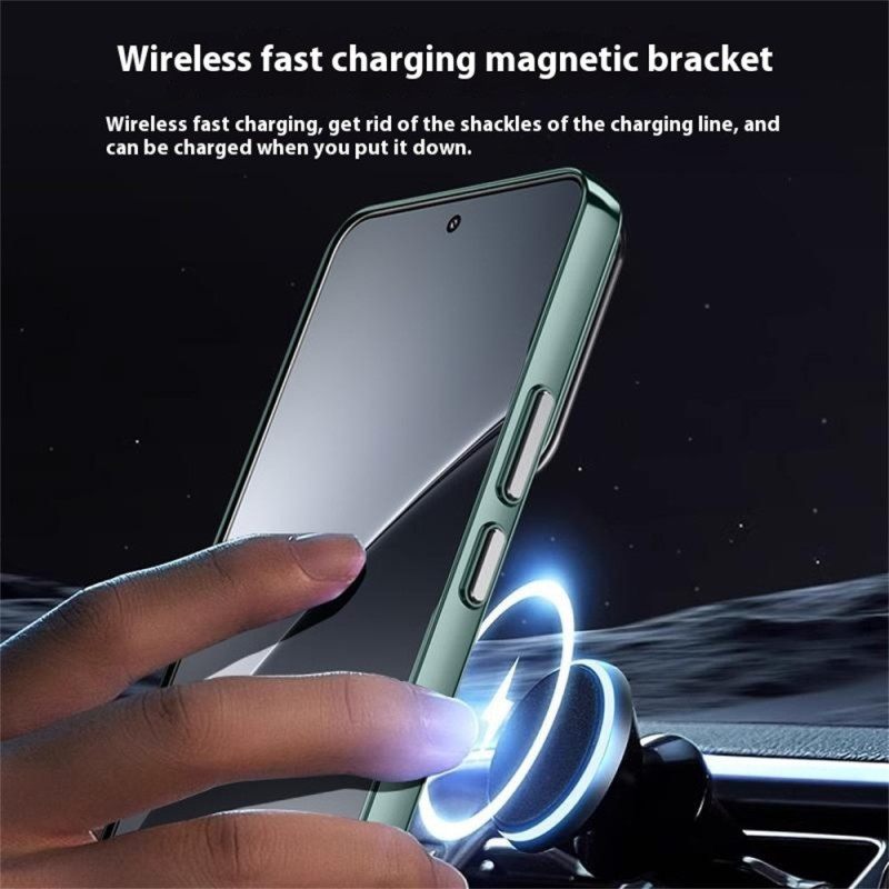 Kuori Xiaomi 15 Magsafe-yhteensopiva Linssikiinnityksen Kanssa