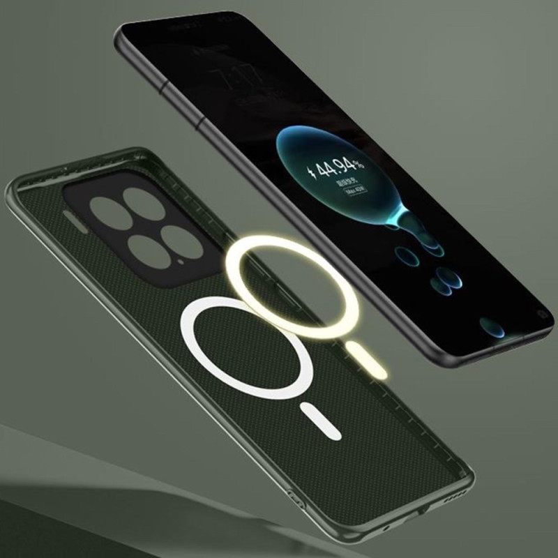 Kuori Xiaomi 15 Magsafe-yhteensopiva Nahkakuvioinen Suojakuori