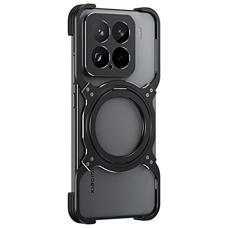 Kuori Xiaomi 15 Metallinen Jalusta Ja Puskuri