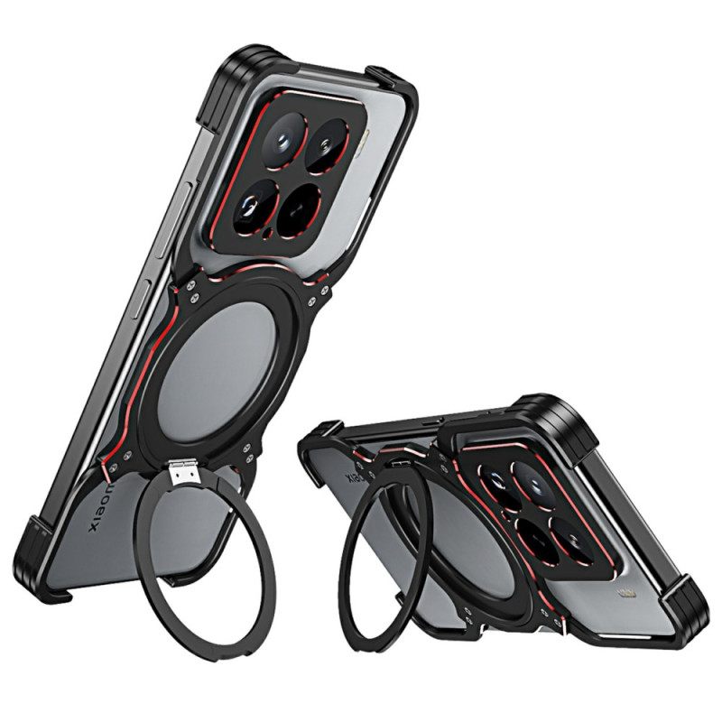 Kuori Xiaomi 15 Metallinen Jalusta Ja Puskuri