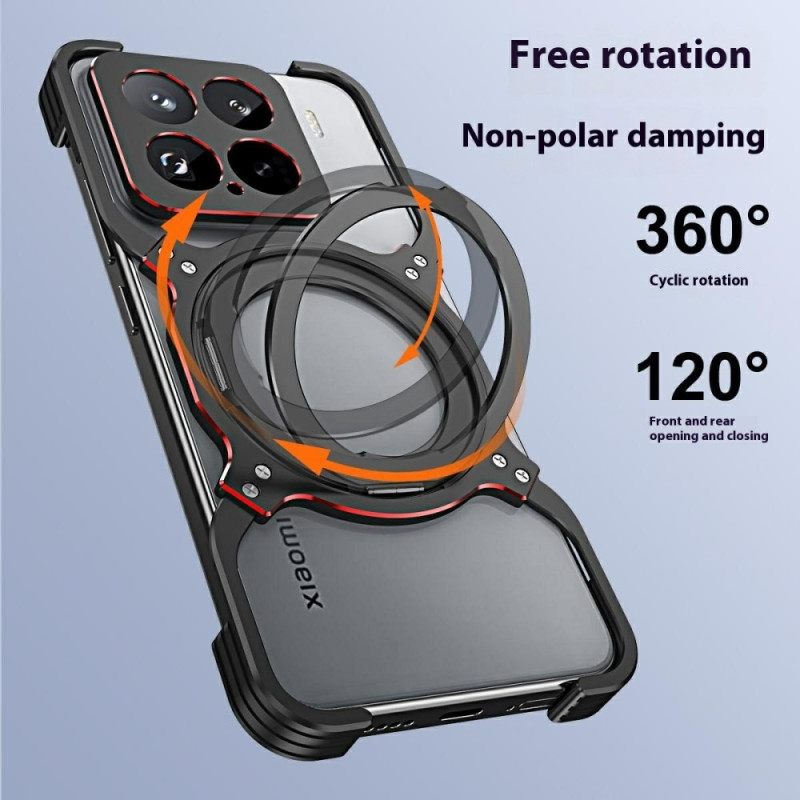 Kuori Xiaomi 15 Metallinen Jalusta Ja Puskuri
