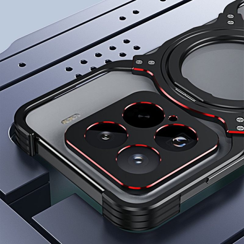 Kuori Xiaomi 15 Metallinen Jalusta Ja Puskuri