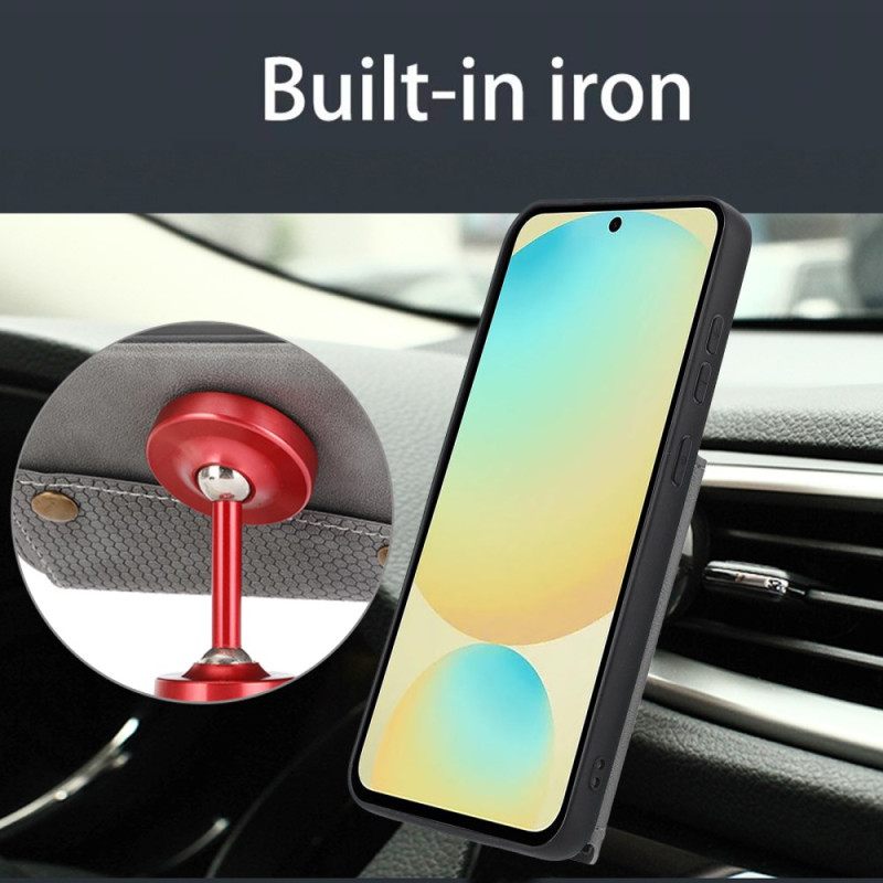 Kuori Xiaomi 15 Nahkamainen Korttikotelo Ja Teline