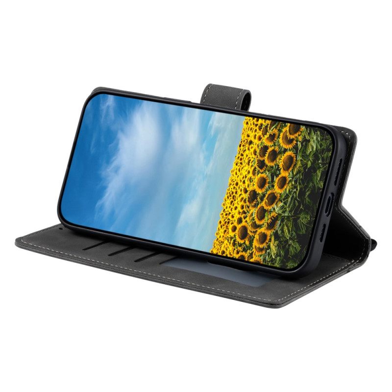 Nahkakotelo Xiaomi 15 Mandala-mokkanahkaefekti