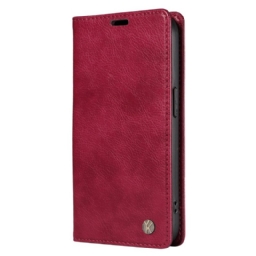 Nahkakotelo Xiaomi 15 Puhelinkuoret Yikatu Vintage-tyyli