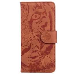 Nahkakotelo Xiaomi 15 Tiikerikuvio