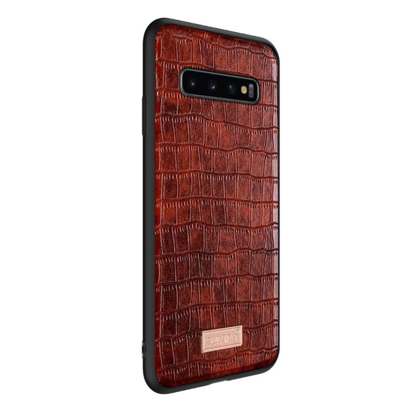 Kuori Samsung Galaxy S10 Plus Sulada Krokotiilin Ihovaikutus