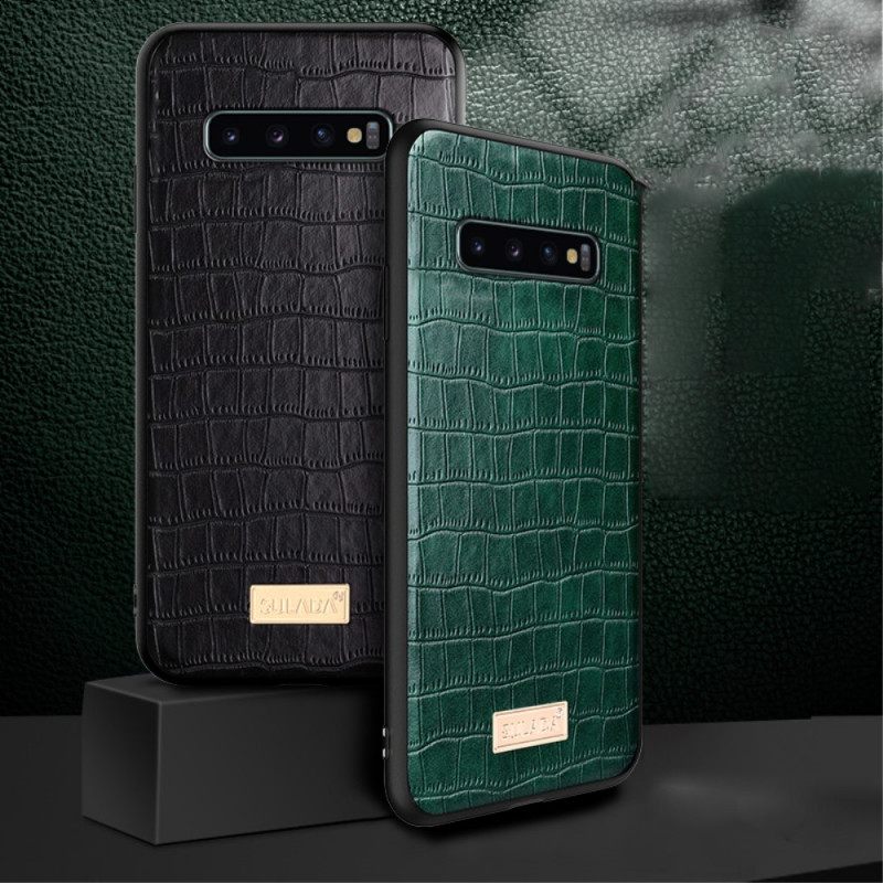 Kuori Samsung Galaxy S10 Plus Sulada Krokotiilin Ihovaikutus