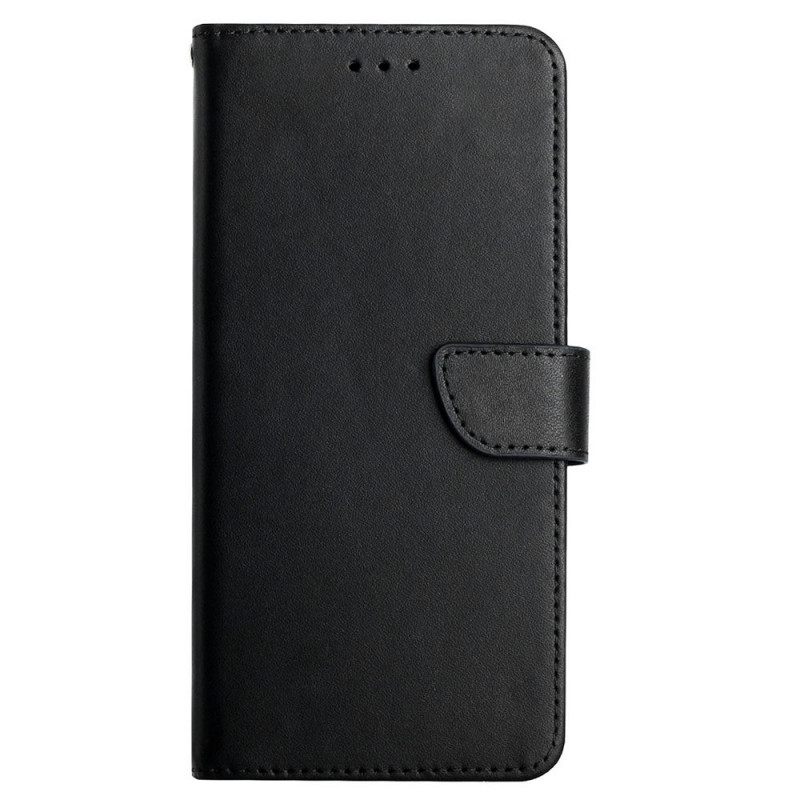 Nahkakotelo Samsung Galaxy S10 Plus Aito Nappan Nahka