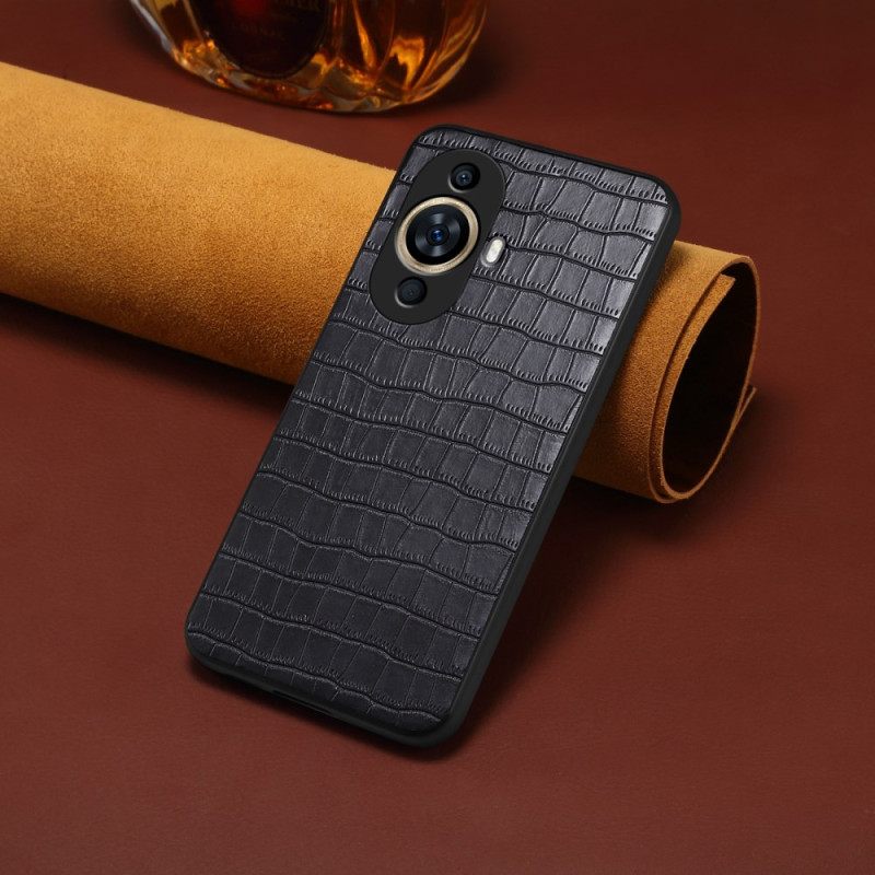 Kuori Huawei Nova 12s Krokotiiliefekti Suojakuori