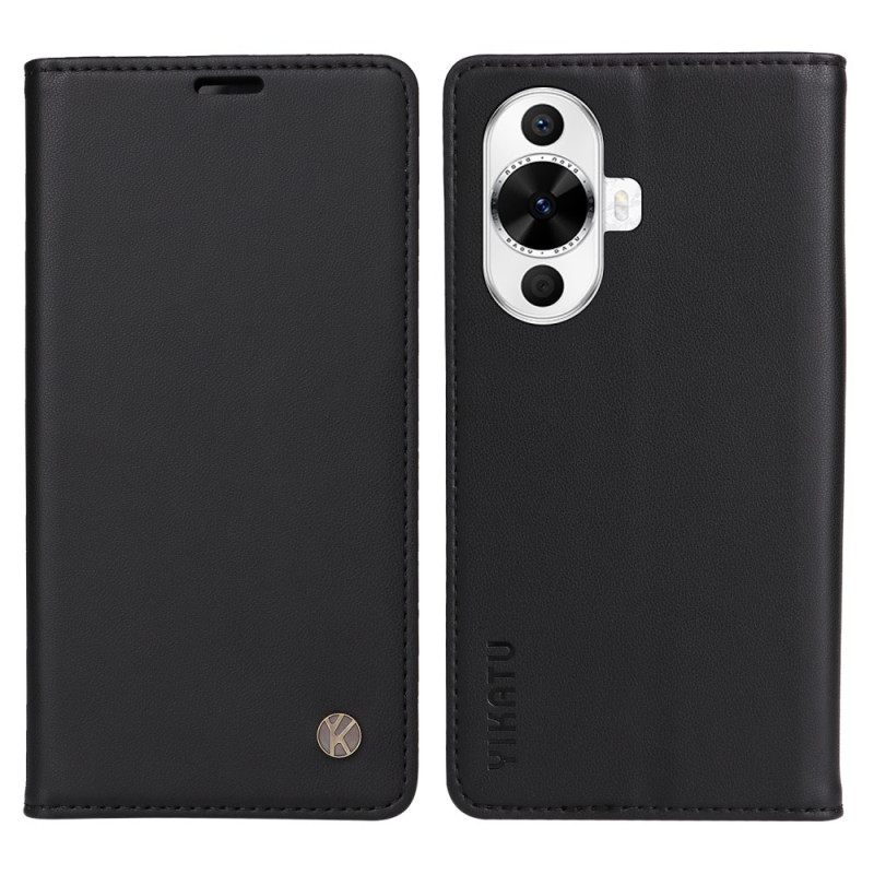 Nahkakotelo Huawei Nova 12s Yikatu Suojakuori