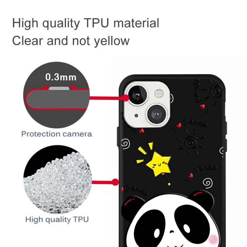 Case iPhone 13 Mini Star Panda