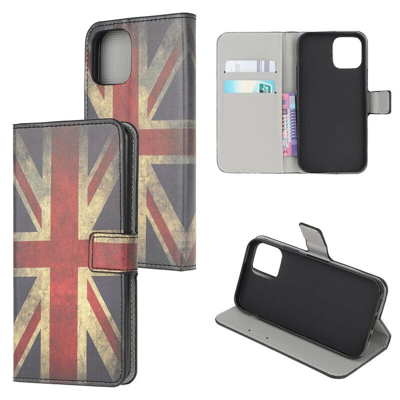 Kotelot iPhone 13 Mini Englannin Lippu