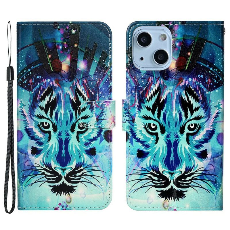 Kotelot iPhone 13 Mini Ice Tiger