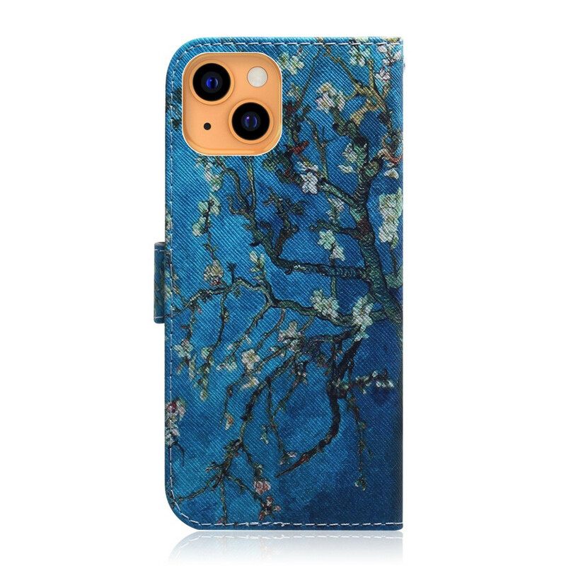 Kotelot iPhone 13 Mini Kukkivan Puun Oksa