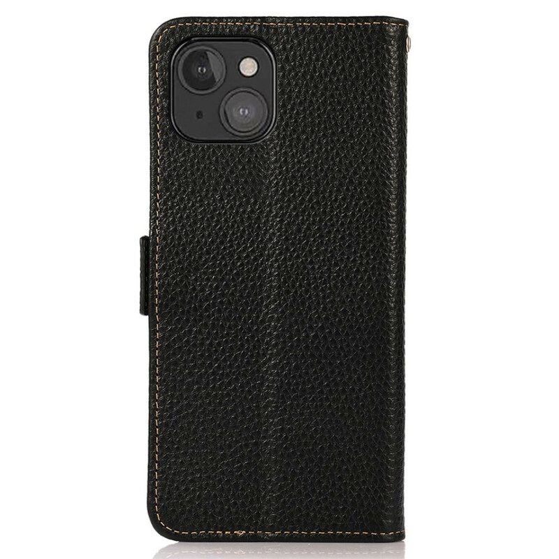 Kotelot iPhone 13 Mini Litchi Nahka Khazneh