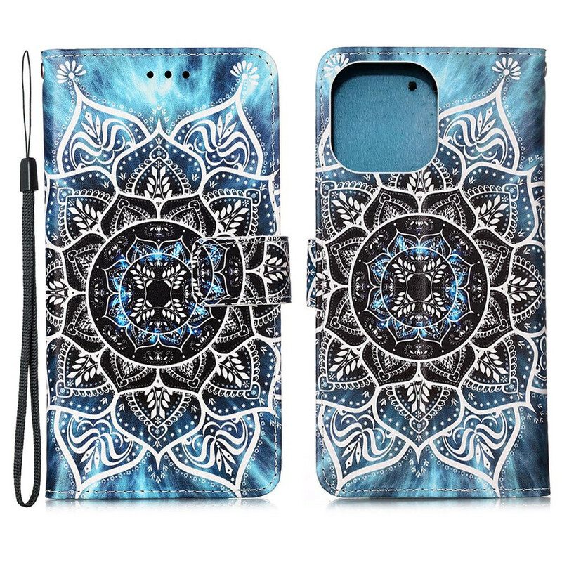 Kotelot iPhone 13 Mini Mandala Taivaalla