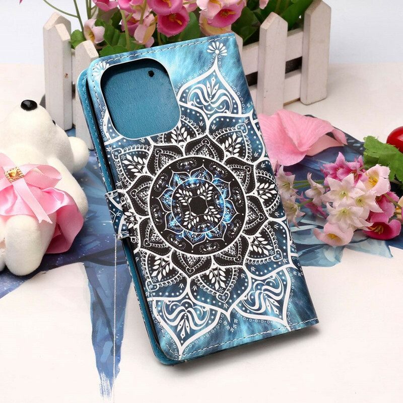Kotelot iPhone 13 Mini Mandala Taivaalla