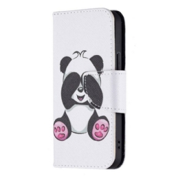 Kotelot iPhone 13 Mini Panda Hauskaa