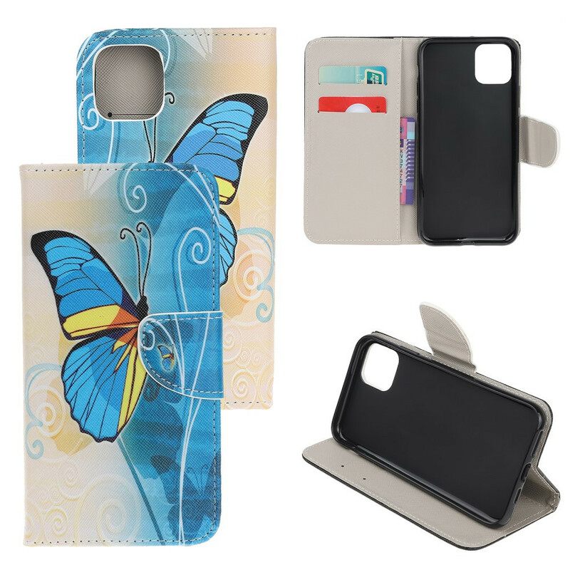 Kotelot iPhone 13 Mini Perhoset