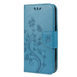 Kotelot iPhone 13 Mini Suojaketju Kuori Kukkahihna
