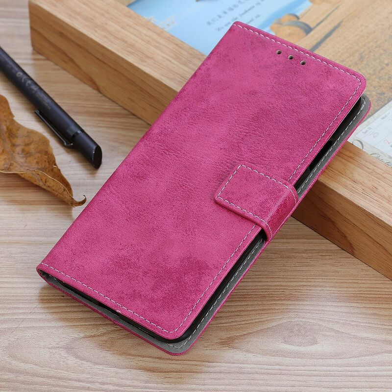 Kotelot iPhone 13 Mini Vintage Leather Effect