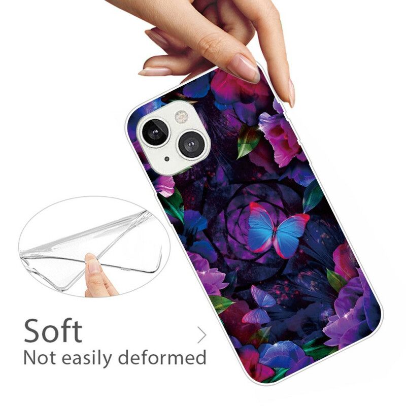 Kuori iPhone 13 Mini Butterflies Muunnelma