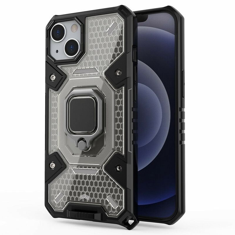 Kuori iPhone 13 Mini Honeycomb Renkaalla